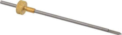 Gravotech - 1/8 Inch Shank Diameter, 0.02 Inch Tip Size, Carbide, Engraving Cutter - Use on Plastics - Best Tool & Supply