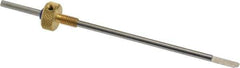 Gravotech - 1/8 Inch Shank Diameter, 0.09 Inch Tip Size, Carbide, Engraving Cutter - Use on Plastics - Best Tool & Supply