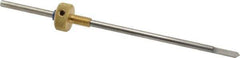 Gravotech - 1/8 Inch Shank Diameter, 0.04 Inch Tip Size, Carbide, Engraving Cutter - Use on Brass and Aluminum - Best Tool & Supply