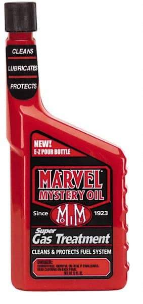 Marvel - 32 Ounce Fuel Treatment - Comes in Bottle, Mineral Oil Composition - Best Tool & Supply