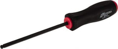 Bondhus - 6mm Hex Ball End Driver - 5.4" Blade Length, 260mm OAL - Best Tool & Supply