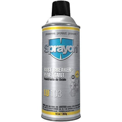 Sprayon - 10 oz Aerosol Penetrant - Light Amber, -20°F to 550°F, Food Grade - Best Tool & Supply