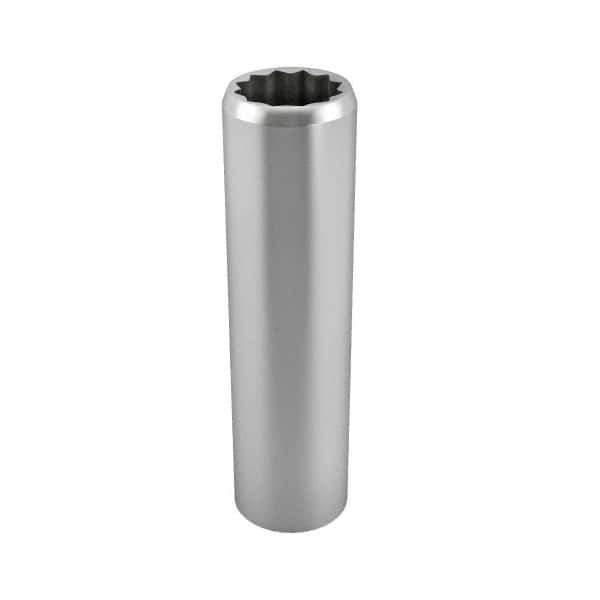 Blackhawk by Proto - 3/4", 1/2" Drive, Deep Hand Socket - 12 Points, 3-1/8" OAL, Chrome Finish - Best Tool & Supply