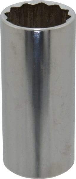 Blackhawk by Proto - 1-1/16", 1/2" Drive, Deep Hand Socket - 12 Points, 3-3/32" OAL - Best Tool & Supply