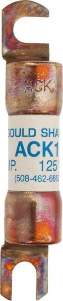 Ferraz Shawmut - 1 Amp Time Delay Round Forklift & Truck Fuse - 125VAC, 125VDC, 3.07" Long x 0.5" Wide, Bussman ACK1, Ferraz Shawmut ACK1 - Best Tool & Supply