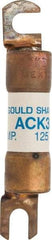 Ferraz Shawmut - 3 Amp Time Delay Round Forklift & Truck Fuse - 125VAC, 125VDC, 3.07" Long x 0.5" Wide, Bussman ACK3, Ferraz Shawmut ACK3 - Best Tool & Supply