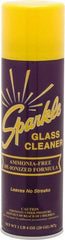 Made in USA - 20 oz Aerosol Unscented Glass Cleaner - Use on Glass Surfaces, Plexiglass - Best Tool & Supply