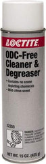 Loctite - 15 oz Aerosol Cleaner/Degreaser - Aerosol, Hydrocarbon-Based, Unscented - Best Tool & Supply