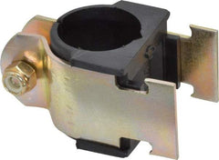 ZSI - 1-1/4" Pipe, Tube Clamp with Cushion - Dichromate - Best Tool & Supply