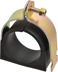 ZSI - 2-5/8" Pipe, Tube Clamp with Cushion - Dichromate - Best Tool & Supply