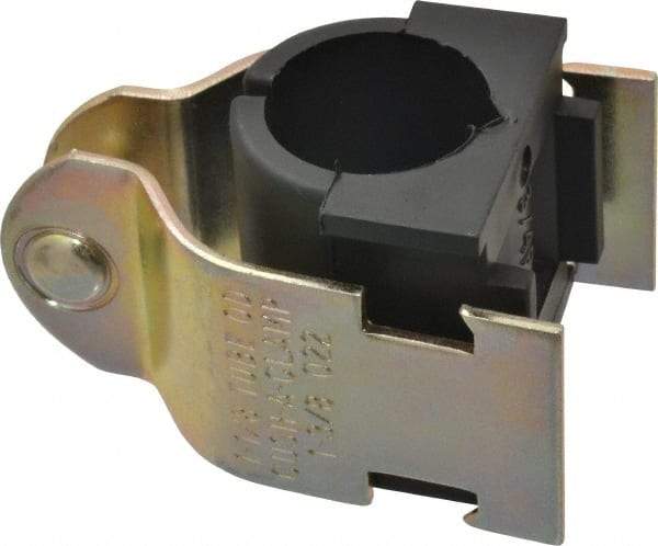 ZSI - 3/4" Pipe," Pipe Clamp with Cushion - Dichromate - Best Tool & Supply