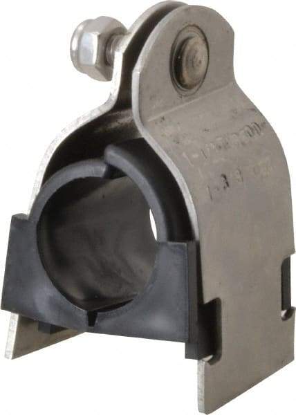 ZSI - 1-1/8" Pipe, Tube Clamp with Cushion - Best Tool & Supply