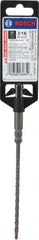 Bosch - 3/16" Diam, SDS-Plus Shank, Carbide-Tipped Rotary & Hammer Drill Bit - Best Tool & Supply