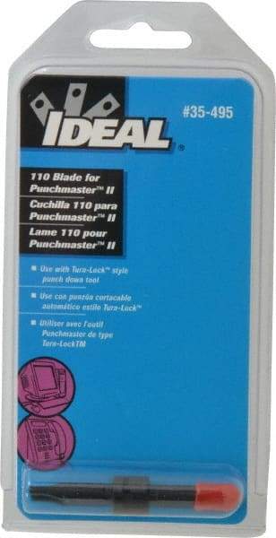 Ideal - Termination Tool Replacement Blade - For Use with 110 Terminal Blocks - Best Tool & Supply