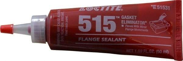 Loctite - 50 mL Tube Purple Polyurethane Joint Sealant - -65 to 300°F Operating Temp, 1 to 12 hr Full Cure Time, Series 515 - Best Tool & Supply