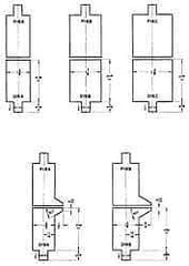 Made in USA - Press Brake Punch and Die Set - 6 Ft. Punch and Die Length - Best Tool & Supply