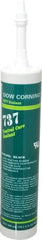 Dow Corning - 10.1 oz Cartridge Black RTV Silicone Joint Sealant - -85 to 350°F Operating Temp, 14 min Tack Free Dry Time, 24 hr Full Cure Time, Series 737 - Best Tool & Supply