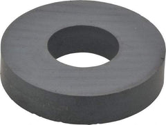 Mag-Mate - 1.203" ID x 2.8" OD Ceramic Ring Magnet - 0.59" Thick, 350°F Max Operating Temp - Best Tool & Supply