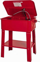 Value Collection - Free Standing Water-Based Parts Washer - 12 Gal Max Operating Capacity, Steel Tank, 115 Input Volts - Best Tool & Supply