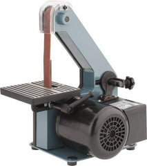 Enco - 30 Inch Long x 1 Inch Wide Belt Sanding Machine - 1/4 Hp, Single Phase - Best Tool & Supply