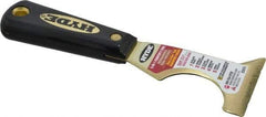 Hyde Tools - 2-1/2" Wide Brass Taping Knife - Stiff, Nylon Handle, 7-1/4" OAL - Best Tool & Supply