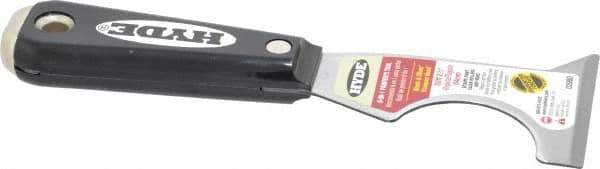 Hyde Tools - 2-1/2" Wide High Carbon Steel Taping Knife - Stiff, Nylon Handle, 7-3/8" OAL - Best Tool & Supply