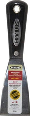 Hyde Tools - 2" Wide Steel Putty Knife - Stiff, Nylon Handle, 7-3/4" OAL - Best Tool & Supply