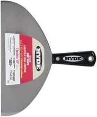 Hyde Tools - 10" Wide Carbon Steel Taping Knife - Flexible, Nylon Handle, 8-1/4" OAL - Best Tool & Supply