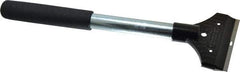 Hyde Tools - Carbon Steel 1-Edge Scraper - 3-1/4" Blade Width, 11" Long Tubular Metal Handle - Best Tool & Supply