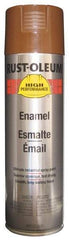 Rust-Oleum - Chestnut Brown, 15 oz Net Fill, Gloss, Enamel Spray Paint - 14 Sq Ft per Can, 15 oz Container, Use on Rust Proof Paint - Best Tool & Supply