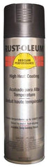 Rust-Oleum - Black, 15 oz Net Fill, Flat, High-Heat Spray Paint - 14 Sq Ft per Can, 15 oz Container - Best Tool & Supply