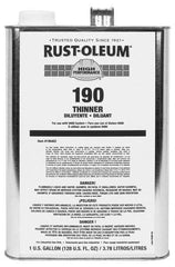 Rust-Oleum - 1 Gal Clean Up Solvent - 360 to 870 Sq Ft/Gal Coverage, <250 g/L VOC Content - Best Tool & Supply