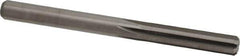 M.A. Ford - Letter J Solid Carbide 6 Flute Chucking Reamer - Straight Flute, 0.27" Straight Shank, 1-1/8" Flute Length, 3-1/4" OAL - Best Tool & Supply