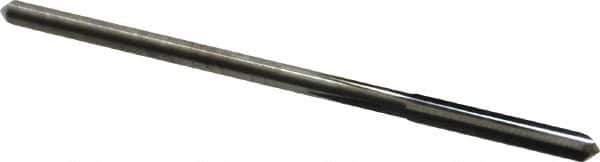 M.A. Ford - #46 Solid Carbide 4 Flute Chucking Reamer - Straight Flute, 0.073" Straight Shank, 1/2" Flute Length, 1-3/4" OAL - Best Tool & Supply