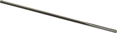 M.A. Ford - #60 Solid Carbide 4 Flute Chucking Reamer - Straight Flute, 0.04" Straight Shank, 1/4" Flute Length, 1-1/2" OAL - Best Tool & Supply