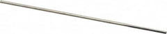 Chucking Reamer: 0.0292″ Dia, 1-1/2″ OAL, 1/4″ Flute Length, Straight Shank, Solid Carbide 4 Flute, RH