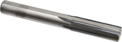 M.A. Ford - 1/2" Solid Carbide 6 Flute Chucking Reamer - Straight Flute, 0.47" Straight Shank, 1-1/2" Flute Length, 4" OAL - Best Tool & Supply