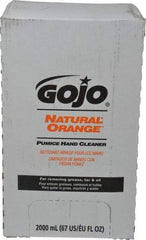 GOJO - 2 L Bag-in-Box Refill Liquid Hand Cleaner - General Duty, White, Orange Scent - Best Tool & Supply