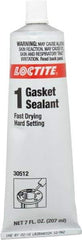 Loctite - 7 oz Tube Brown Gasket Sealant - -65 to 400°F Operating Temp, 24 hr Full Cure Time, Series 234 - Best Tool & Supply