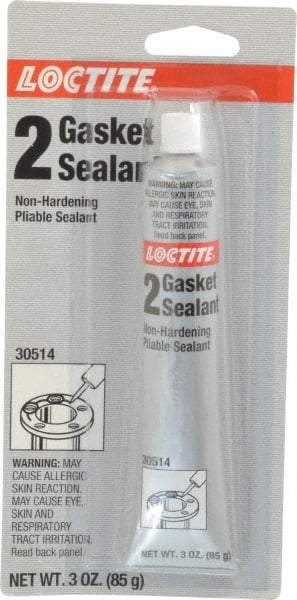 Loctite - 3 oz Tube Black Gasket Sealant - -65 to 400°F Operating Temp, Series 234 - Best Tool & Supply