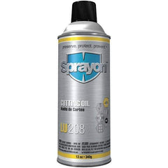 Sprayon - Sprayon, 12 oz Aerosol Cutting Fluid - Straight Oil, For Broaching, Cutting, Drilling, Grinding, Machining, Sawing, Threading - Best Tool & Supply