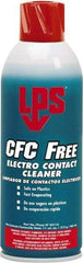 LPS - 11 Ounce Aerosol Contact Cleaner - 0°F Flash Point, Flammable, Food Grade, Plastic Safe - Best Tool & Supply