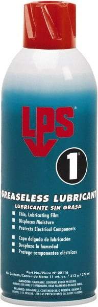 LPS - 55 Gal Drum Dry Film Penetrant/Lubricant - Clear Yellow, Food Grade - Best Tool & Supply