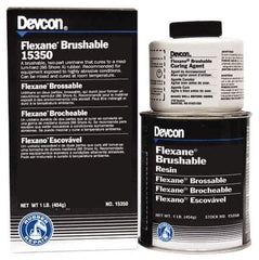 Devcon - 1 Lb Pail Two Part Urethane Adhesive - 45 min Working Time, 3,500 psi Shear Strength - Best Tool & Supply