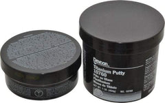 Devcon - 1 Lb Kit Gray Epoxy Resin Putty - 150°F (Wet), 350°F (Dry) Max Operating Temp, 16 hr Full Cure Time - Best Tool & Supply