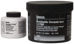 Devcon - 2 Lb Pail Two Part Epoxy - 40 min Working Time, 2,000 psi Shear Strength - Best Tool & Supply