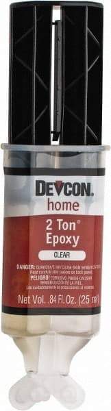 Devcon - 25 mL Cartridge Two Part Epoxy - 8 to 12 min Working Time - Best Tool & Supply