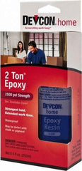 Devcon - 4.5 oz Bottle Two Part Epoxy - 30 min Working Time, Series 2 Ton - Best Tool & Supply