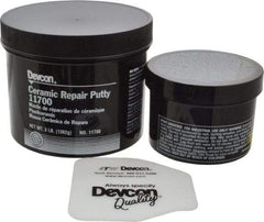 Devcon - 3 Lb Pail Two Part Epoxy - 25 min Working Time, 2,000 psi Shear Strength - Best Tool & Supply