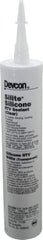 Devcon - 10.3 oz Cartridge Clear RTV Silicone Joint Sealant - -60 to 248°F Operating Temp - Best Tool & Supply